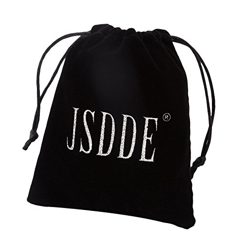 JSDDE Uhren,Fashion Damen Mondfinsternis-Muster Armbanduhr kein-Zifferskala Damenuhr Lederarmband Analog Quarzuhr,Schwarz - 6