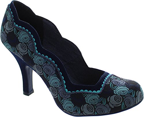 Ruby Shoo Damen Pumps Madison Floral Brocade Roses High Heel (38) - 3