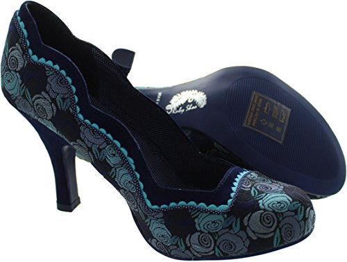 Ruby Shoo Damen Pumps Madison Floral Brocade Roses High Heel (38) - 4