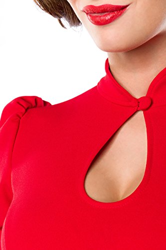 Retrobluse mit Puffärmel XS - 5