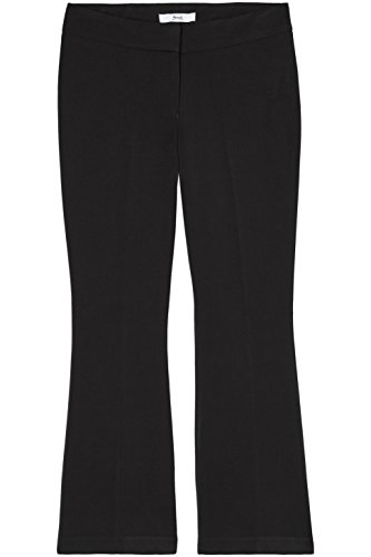 FIND Damen Weite Anzughose mit Schlag Schwarz (Black), 38 (Herstellergröße: Medium) - 4
