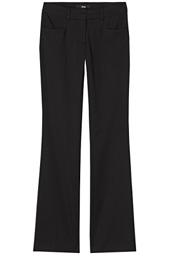 FIND Hose Damen mit Schlag und Schlitztaschen, Schwarz (Black), 40 (Herstellergröße: Large) - 4