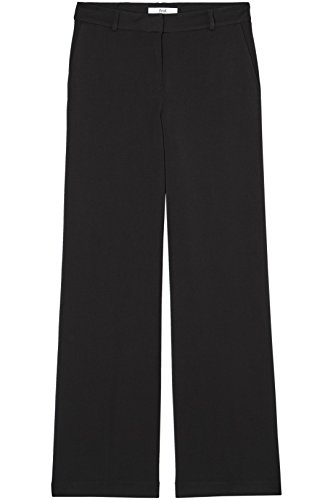 FIND Hose Damen mit Weitem Schlag und Mittelhohem Bund Schwarz (Black), 36 (Herstellergröße: Small) - 6