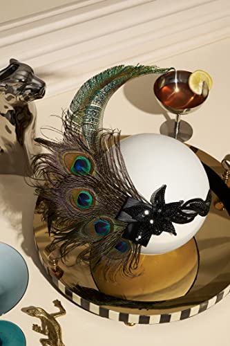 BABEYOND Damen 1920s Stirnband Pfau Feder 20er Jahre Stil Flapper Haarband Inspiriert von Great Gatsby Damen Kostüm Accessoires (Stil 4) - 3