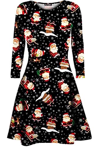 Weihnachtskleid //  Santa Standing Xmas Weihnachtsbaum