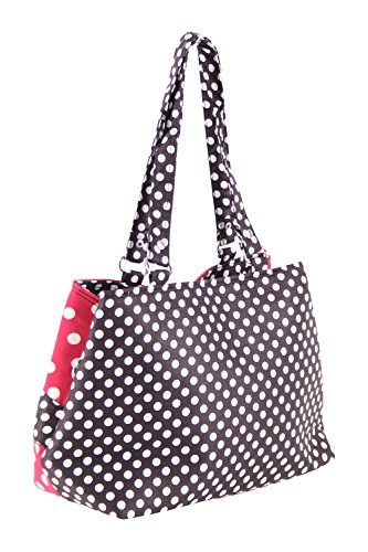 SugarShock Karlotti 50s Polka Dots Kirschen Rockabilly Uniform Tasche Handtasche - 4