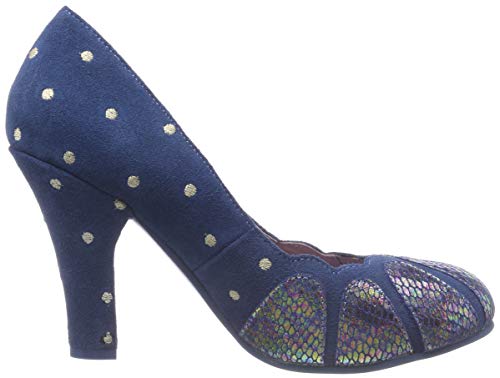 Lola Ramona Damen June Pumps, Blau - 6