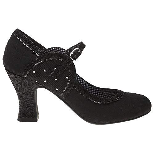 Ruby Shoo Rosalind Damen Schuhe Schwarz - 2