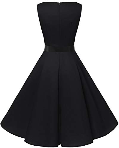 Bbonlinedress 50s Retro Schwingen Vintage Rockabilly Kleid Faltenrock - 2