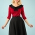 50s Beverly High Waist Swing Skirt in Black