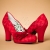 50s Charlotte Pumps in Red